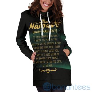 Honor Your Soul Hoodie Dress For Women Product Photo