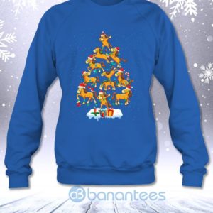 Horse Christmas Pine Tree Funny Horse Lovers Gift Sweatshirt Product Photo