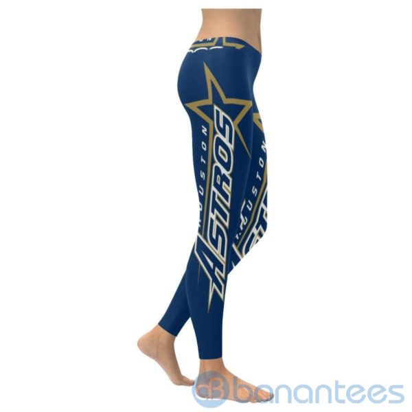 Houston Astros Low Rise Leggings For Women Product Photo