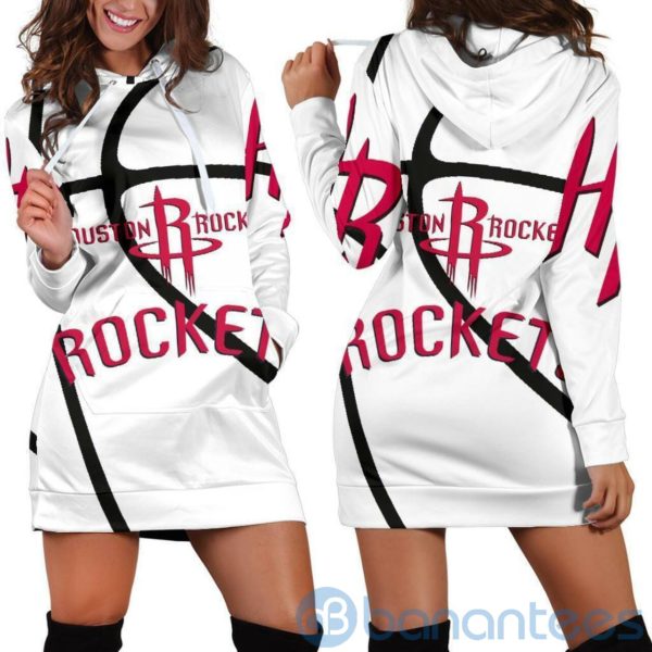 Houston Rockets Hoodie Dress For Women Product Photo