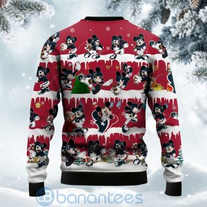 Houston Texans Mickey American Football Ugly Christmas 3D Sweater Product Photo