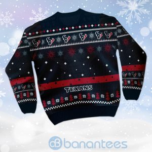 Houston Texans Mickey Mouse Funny Ugly Christmas 3D Sweater Product Photo
