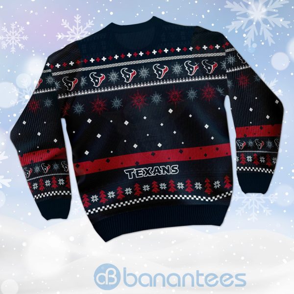 Houston Texans Mickey Mouse Funny Ugly Christmas 3D Sweater Product Photo
