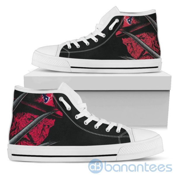 Houston Texans Nightmare Freddy High Top Shoes Product Photo