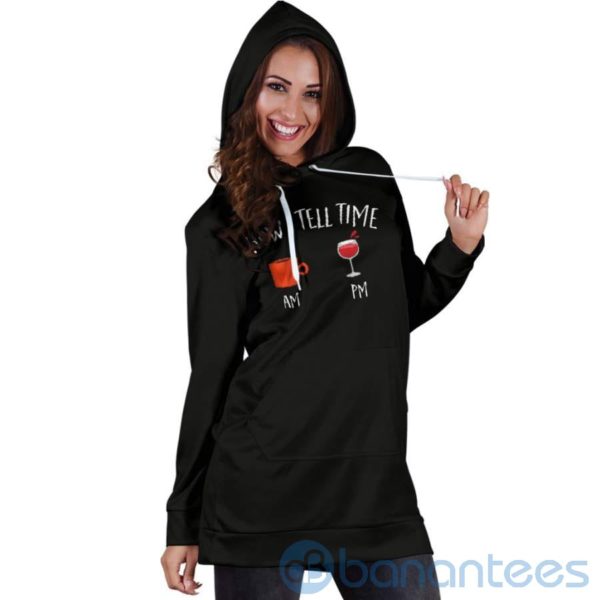 How I Tell Time Hoodie Dress For Women Product Photo