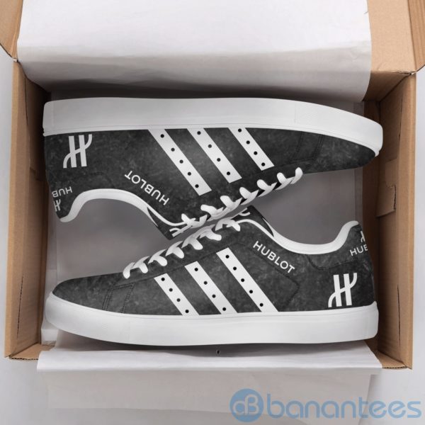 Hublot White Striped Low Top Skate Shoes Product Photo