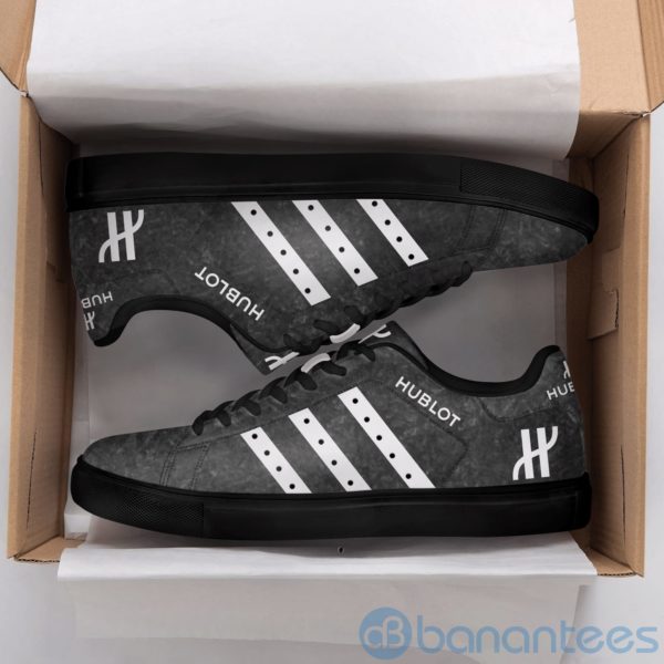 Hublot White Striped Low Top Skate Shoes Product Photo