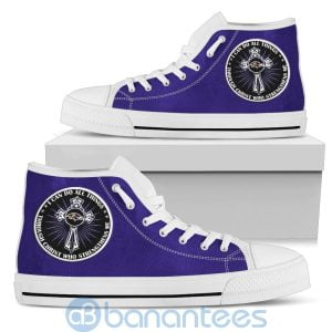 I Can Do All Things Through Christ Baltimore Ravens High Top Shoes Product Photo