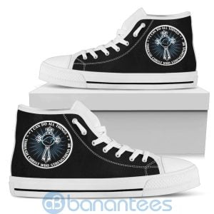 I Can Do All Things Through Christ Carolina Panthers High Top Shoes Product Photo