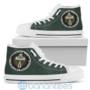 I Can Do All Things Through Christ Green Bay Packers High Top Shoes Product Photo