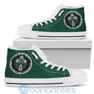 I Can Do All Things Through Christ Hawaii Rainbow Warriors High Top Shoes Product Photo