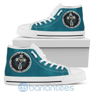 I Can Do All Things Through Christ Jacksonville Jaguars High Top Shoes Product Photo