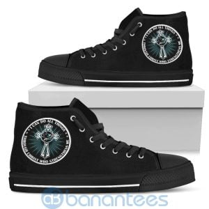 I Can Do All Things Through Christ San Jose Sharks High Top Shoes Product Photo