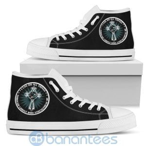 I Can Do All Things Through Christ San Jose Sharks High Top Shoes Product Photo