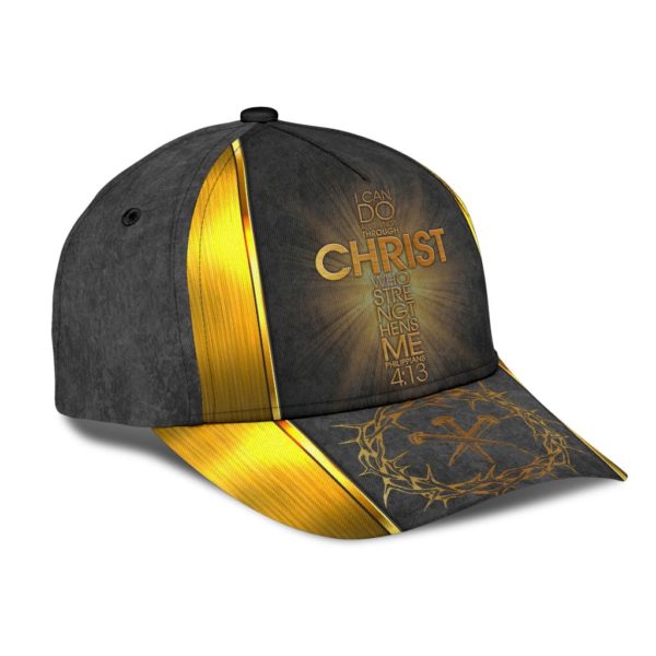 I Cano All Thing Through Christ All Over Printed 3D Cap Product Photo