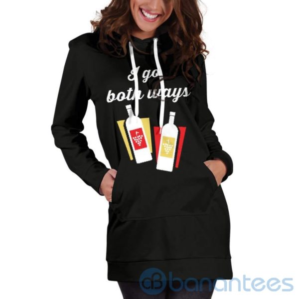 I Go Both Ways Hoodie Dress For Women Product Photo