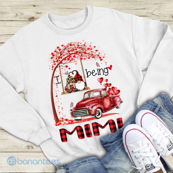 I Love Being Mimi Heart Car Graphic Unisex Sweatshirt Product Photo