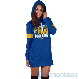 I May Not Live In Los Angeles Fan For Life Hoodie Dress For Women Product Photo
