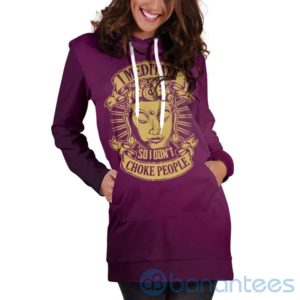 i meditate choke people hoodie dress for women 5 zYKUv 300x300 image I Meditate Choke People Hoodie Dress For Women Product Photo