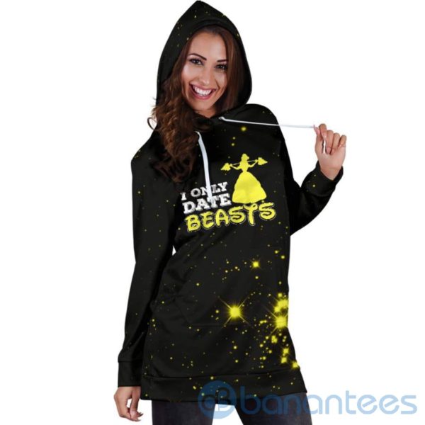 I Only Date Beasts Hoodie Dress For Women Product Photo
