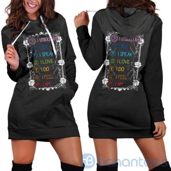 I Understand I See I Speak Hoodie Dress For Women Product Photo