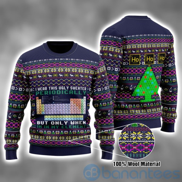 I Wear This Ugly Sweater Periodically Ugly Christmas All Over Printed 3D Shirt Product Photo