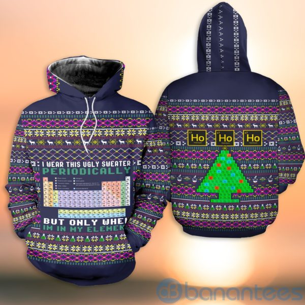 I Wear This Ugly Sweater Periodically Ugly Christmas All Over Printed 3D Shirt Product Photo