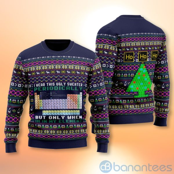 I Wear This Ugly Sweater Periodically Ugly Christmas All Over Printed 3D Shirt Product Photo