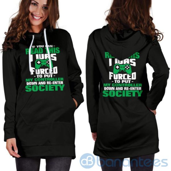 If You Can Read This Hoodie Dress For Women Product Photo