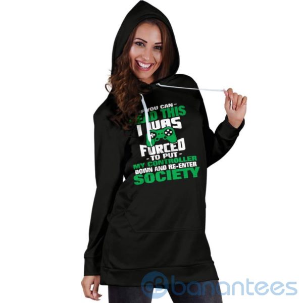 If You Can Read This Hoodie Dress For Women Product Photo