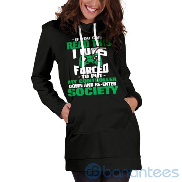 If You Can Read This Hoodie Dress For Women Product Photo