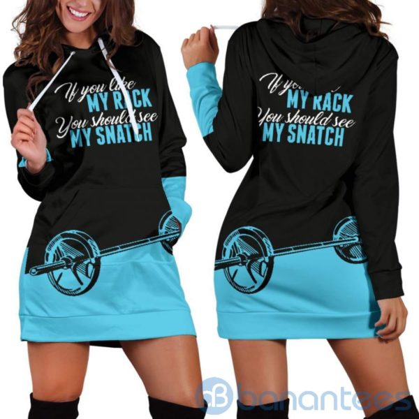 If You Like My Rack Hoodie Dress For Women Product Photo