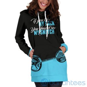 If You Like My Rack Hoodie Dress For Women Product Photo