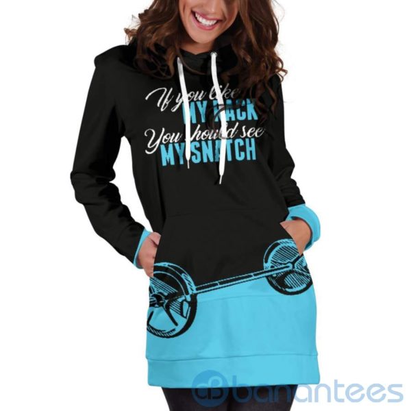 If You Like My Rack Hoodie Dress For Women Product Photo