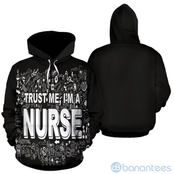 I'm a Nurse All Over Printed 3D Hoodie Product Photo