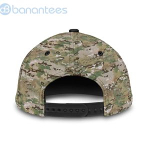 I'm Aad Grandpa And A Veteran Nothing Scares Me Gift For Father Us Veterans All Over Printed 3D Cap Product Photo