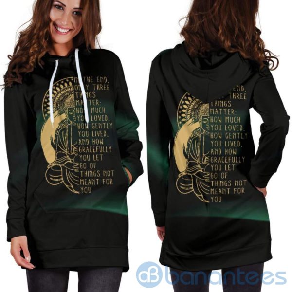 In The End Hoodie Dress For Women Product Photo