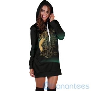 In The End Hoodie Dress For Women Product Photo
