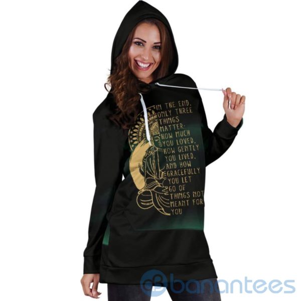 In The End Hoodie Dress For Women Product Photo