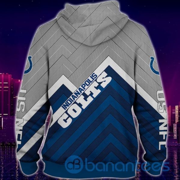Indianapolis Colts All Over Printed 3D Hoodie, Zip Hoodie Product Photo