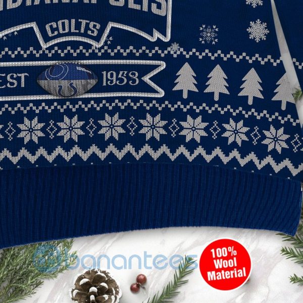Indianapolis Colts Cute Baby Yoda Grogu Ugly Christmas 3D Sweater Product Photo