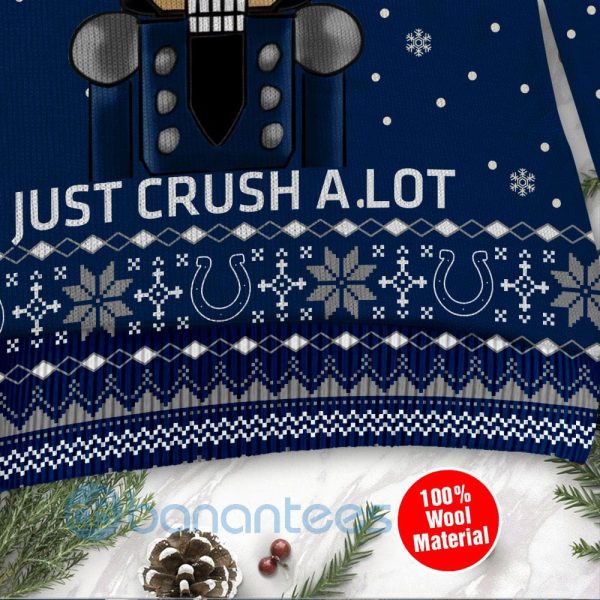 Indianapolis Colts I Am Not A Player I Just Crush Alot Ugly Christmas 3D Sweater Product Photo
