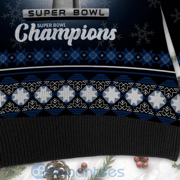 Indianapolis Colts Super Bowl Champions Cup Ugly Christmas 3D Sweater Product Photo