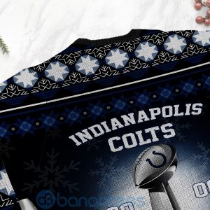 Indianapolis Colts Super Bowl Champions Cup Ugly Christmas 3D Sweater Product Photo