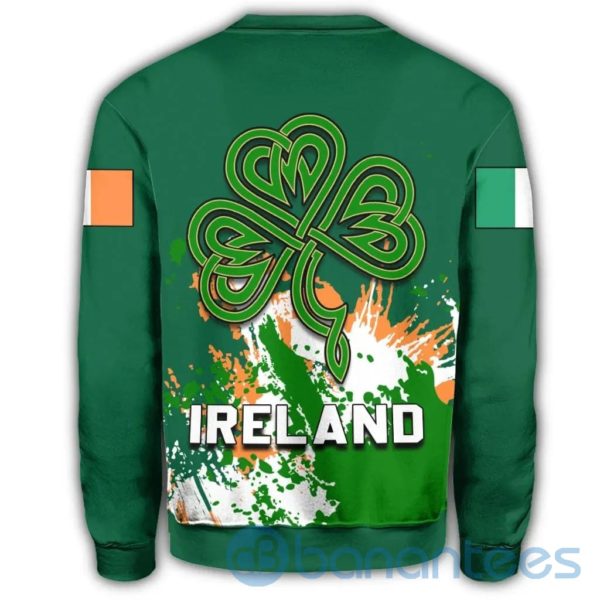 Ireland Coat Of Arms Spaint Style Green All Over Printed 3D Sweatshirt Product Photo