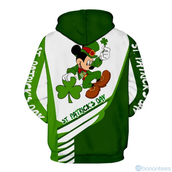 Irish Saint Patrick?s Day Mickey Mouse All Over Printed 3D Hoodie Product Photo