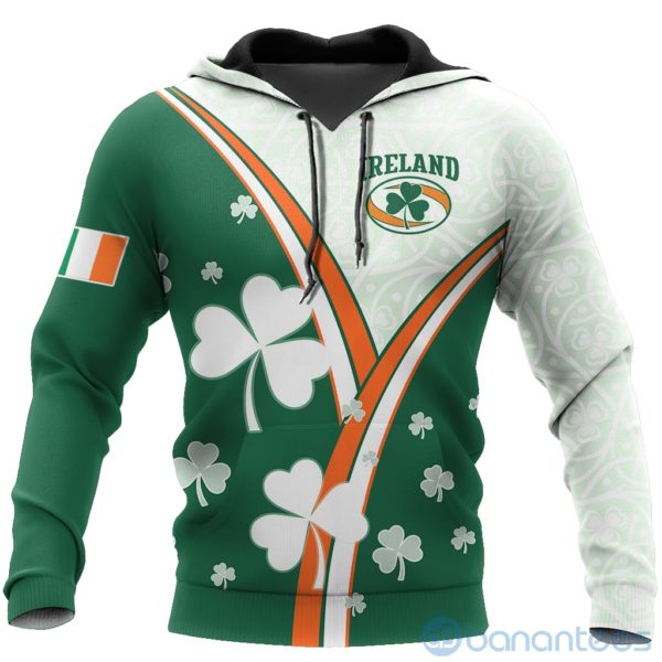 Irish St Patrick's Day Ireland All Over Printed 3D Hoodie Product Photo