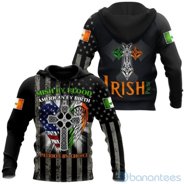 Irish St Patrick's Day Miss By Blood All Over Printed 3D Hoodie Product Photo
