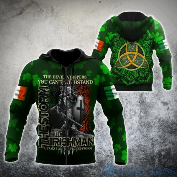 Irish St. Patrick's Day All Over Printed 3D Hoodie Sweatshirt Product Photo