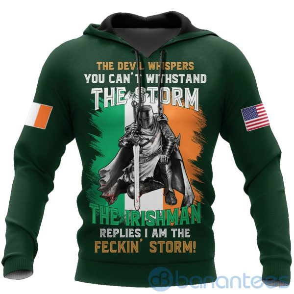 Irish St.Patrick Day The Irish Man All Over Printed 3D Hoodie Sweatshirt Product Photo